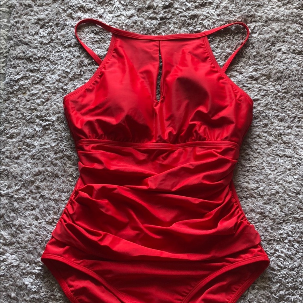 Ellen Tracy One-piece Swimsuit, Size 14, NWT